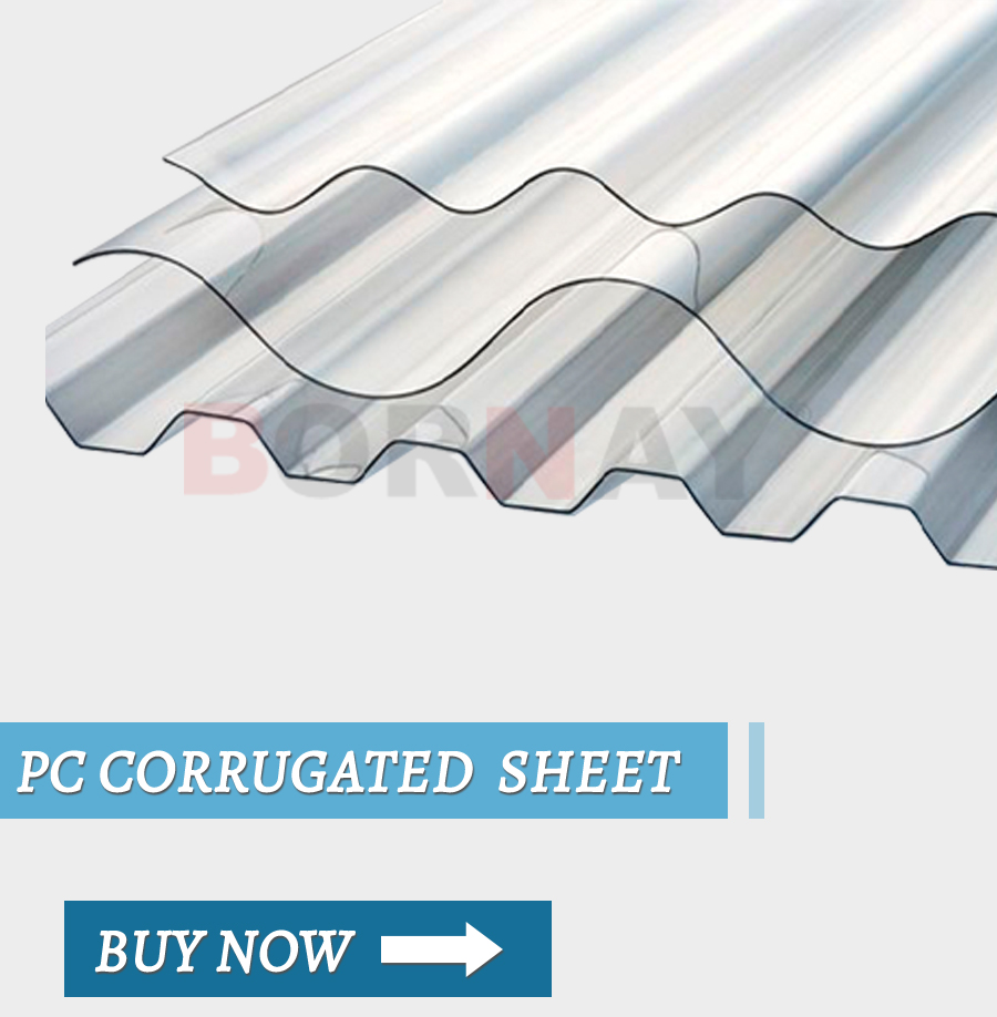 PC corrugated sheet